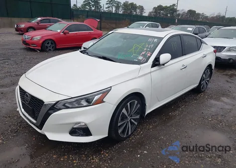 2020 Nissan Altima Platinum Intelligent Awd из США, поврежденный, VIN 1N4BL4FW3LC282341